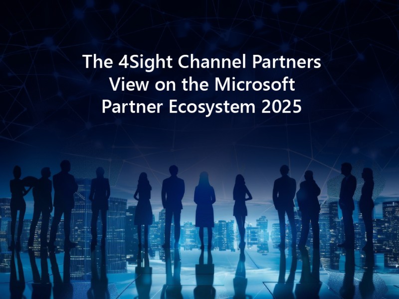 the 4sight channel partner view microsoft partner ecosystem 2025