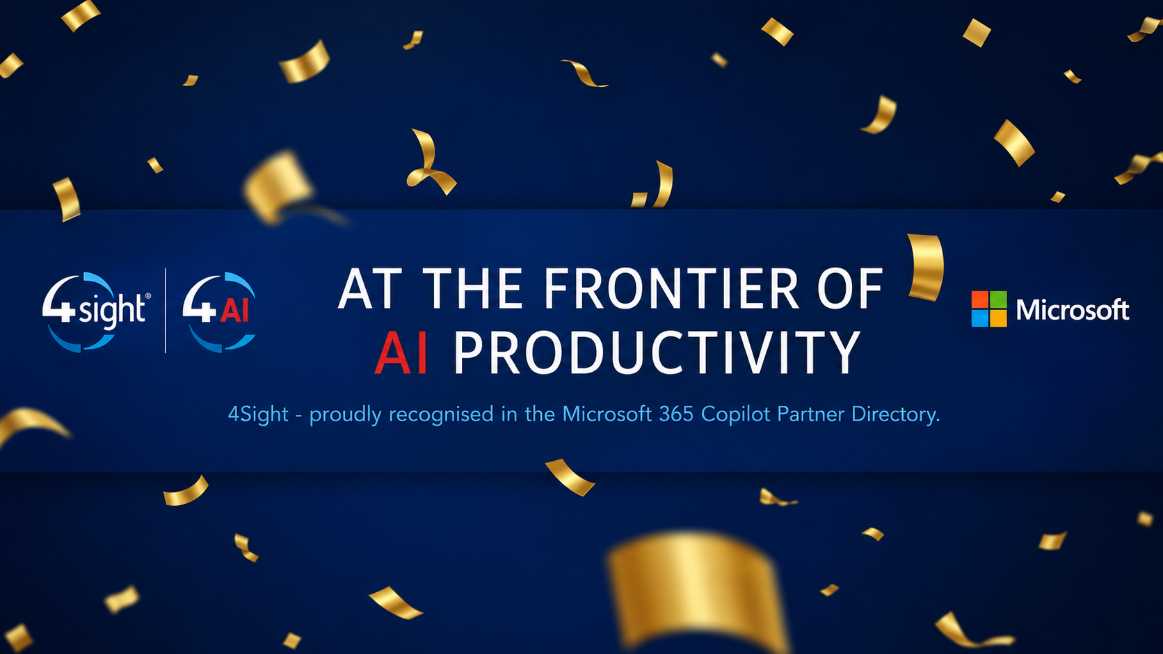 4Sight Recognised in the Microsoft 365 Copilot Partner Directory
