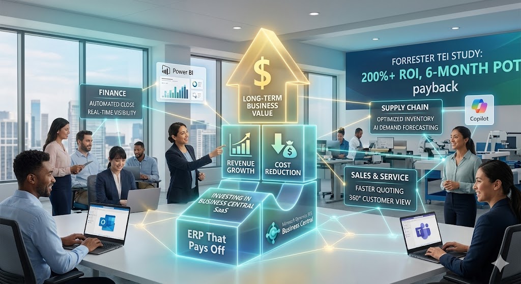 ERP That Pays Off: The Long-Term Business Value of Investing in Business Central SaaS